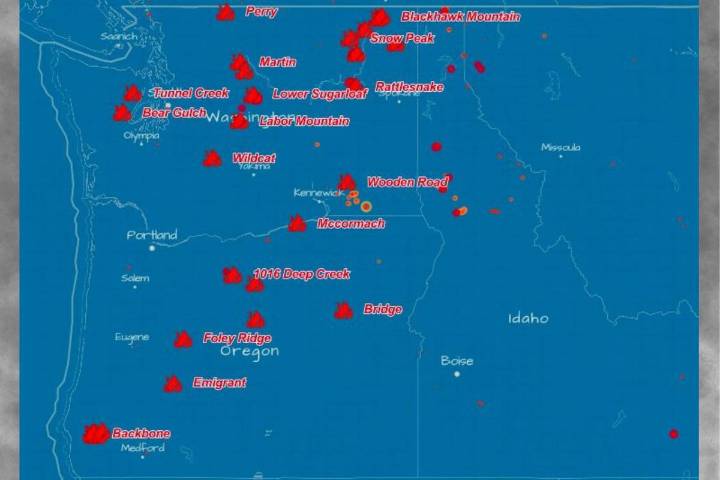 How Washington State Is Responding To Multiple Wildfires