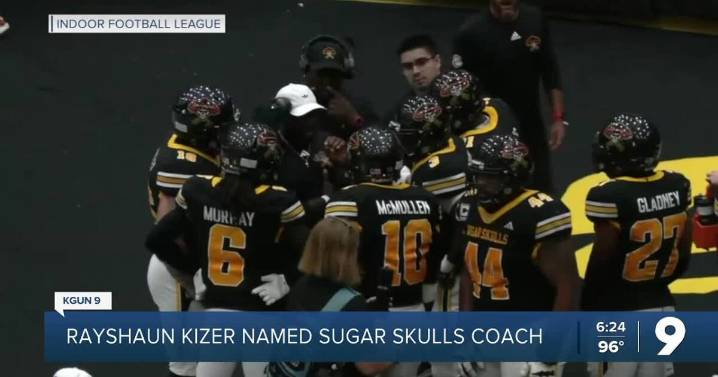 Tucson Sugar Skulls name Rayshaun Kizer head coach
