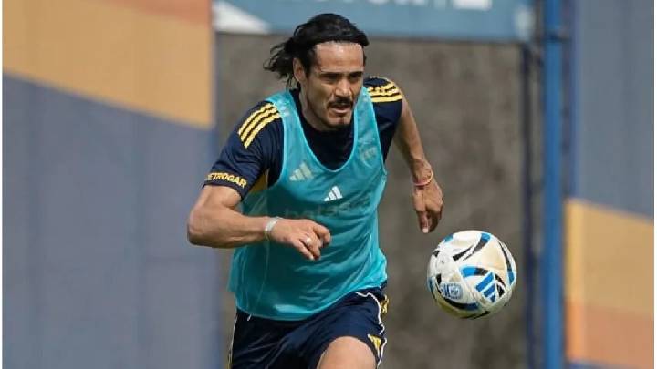 Cavani no entrenó y es baja para Boca ante Central Córdoba