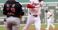 Red Sox rookie Roman Anthony leaves game after clutching at his back
