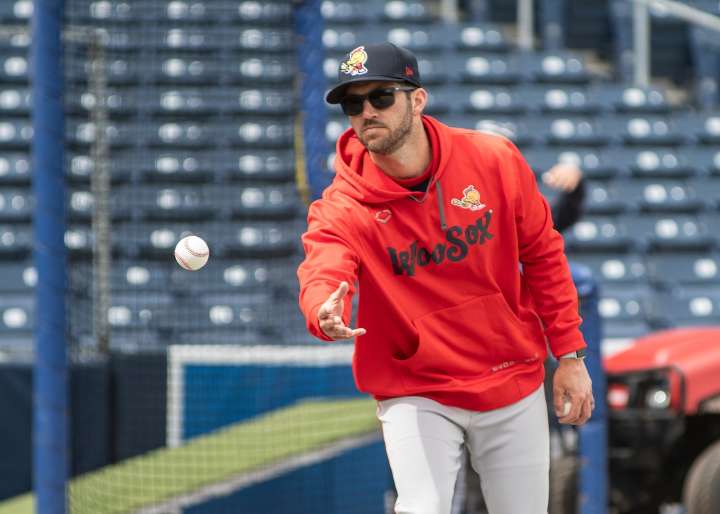WooSox smack four homers as manager Chad Tracy gets win No. 300