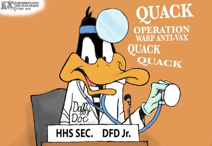 RFK Jr. Senate Hearing: Darcy cartoon