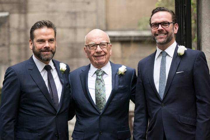 Los Murdoch firman ponen fin a la batalla estilo ‘Succesion’ por la herencia de Rupert Murdoch