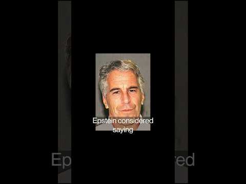 The Epstein Emails: Epstein considered saying 'I'm Sorry'