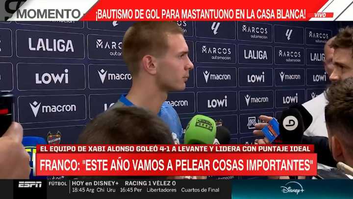Mastantuono: "Felicito a Lamine por su segundo puesto en el Balón de Oro"<br>