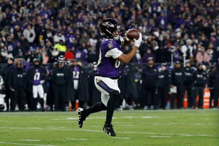 Ravens TE Isaiah Likely questionable to make debut vs. Chiefs
