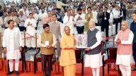 PM Modi Interacts With Women Entrepreneurs In Greater Noida, Hails UP’s Transformation