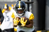 Blazing-fast Steelers wide receiver gives injury update after going to hospital with shoulder injury
