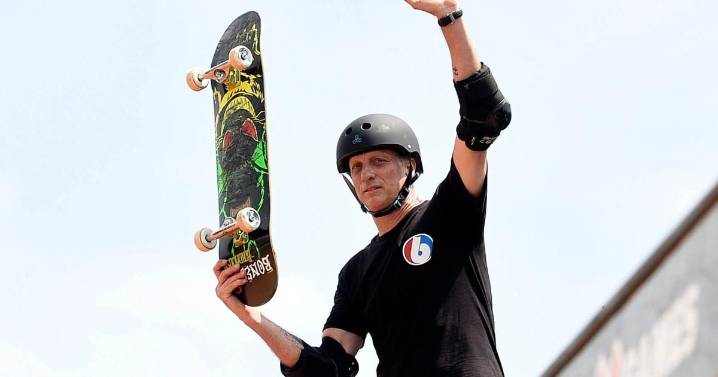 Tony Hawk's legendary skateboard just sold for a record