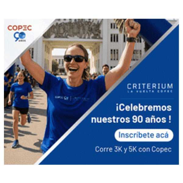 Ciclismo internacional y running para todos: celebra los 90 años de Copec en tu ciudad