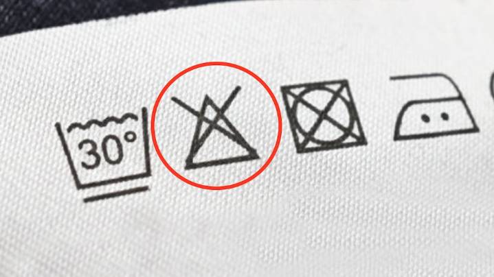 No arruines tu ropa: qué significa el triángulo con una “X” en la etiqueta de la ropa