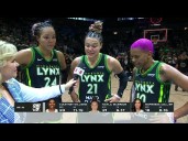 Minnesota Lynx big 3 react to Game 1 win over the Mercury after combining for 62 PTS