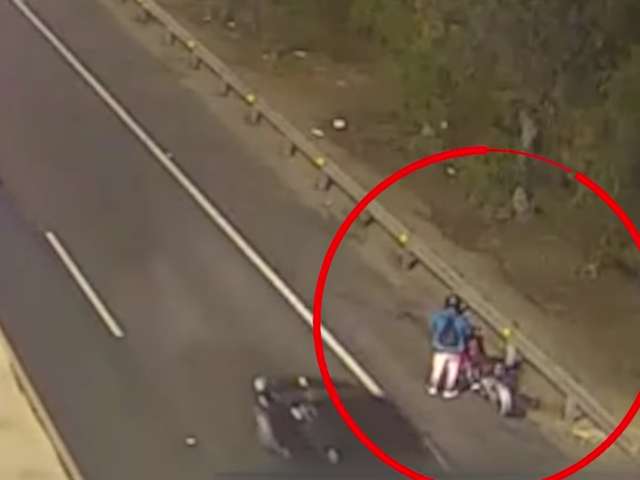 Surco: buscan a conductor que atropelló a motociclista en Panamericana Sur