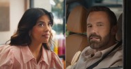Jen Affleck Says Ben Affleck Told Her "We're Cousins" During Dunkin' Ad