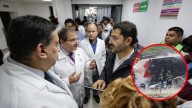 Siete víctimas de la explosión de una pipa siguen hospitalizados en el ISSSTE; 4 "muy delicados", asegura Martí Batres