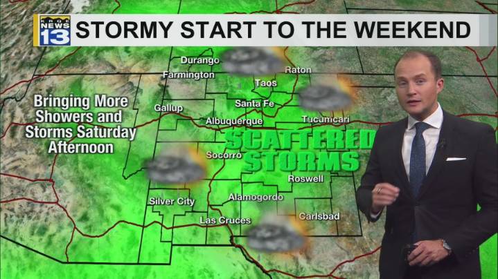 Rain chances continue Saturday before drier, warmer weather returns Sunday
