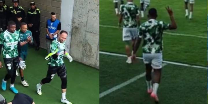 David Ospina fue ovacionado mientras Alfredo Morelos protagonizó una polémica reacción en Santa Marta