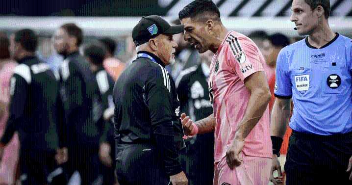 La irrisoria sanción que recibió Luis Suárez tras escupir a trabajador del Seattle Sounders en la final de la Leagues Cup