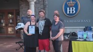 Marysville motorcyclist honored with 'Saved by the Helmet' award after surviving crash