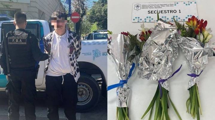 Adolescente capturado tras robar flores para conquistar a su novia: ¿un gesto romántico o un crimen sincero?