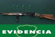 Carabineros incauta escopeta y municiones a tres adultos con antecedentes por balacera en Arica