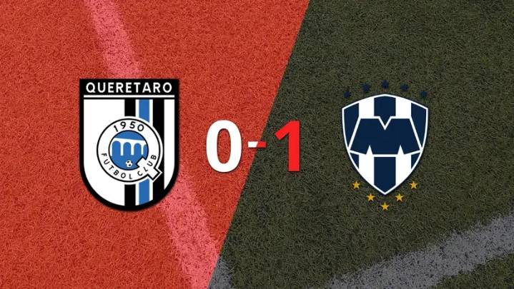 Liga MX: Con gol de Germán Berterame, CF Monterrey se impuso 1 a 0 ante Querétaro