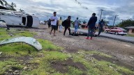 Volcadura deja a una persona sin vida y seis más lesionadas, en la carretera Córdoba