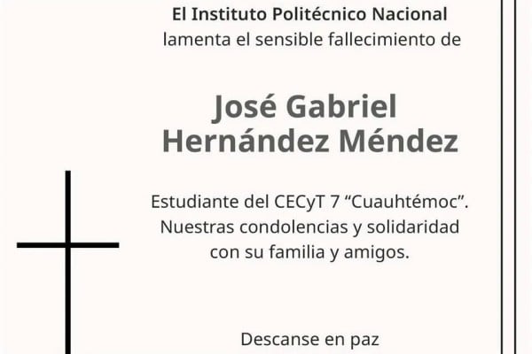 Muere segundo estudiante del IPN tras explosión de pipa