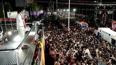 Estampida en La India: Mitín político del popular actor Vijay deja 36 muertos y 40 heridos