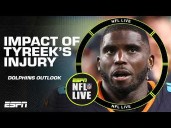 What Tyreek Hill's knee injury means for Tua Tagovailoa, Jaylen Waddle and the Dolphins