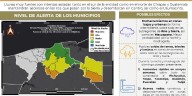 Emite IPCET alerta naranja por lluvias en Tabasco