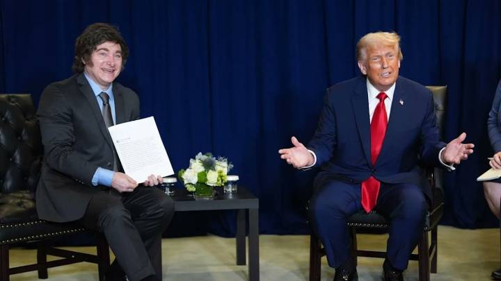 Donald Trump aseguró que Javier Milei tiene su respaldo completo para una reelección en 2027