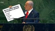 Netanyahu lanza un 'concurso' en la Asamblea General de la ONU: "Respuesta correcta, nuestros enemigos nos odian a todos"