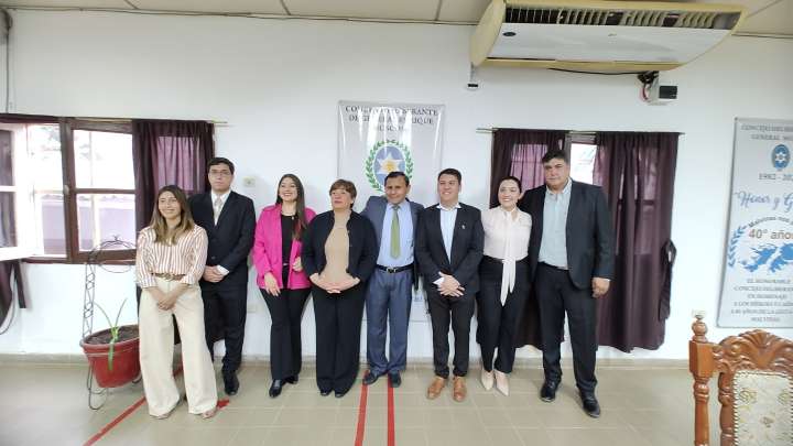 General Mosconi dio inicio a la Convención Constituyente con la jura de sus integrantes