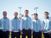 El equipo argentino de Copa Davis se ilusiona con el cruce ante Países Bajos y Javier Frana advierte que en cada serie "se juegan dos partidos"