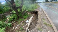 Alerta en bulevar La Luz: Enorme socavón junto a ciclovía pone en riesgo a ciudadanos, en León