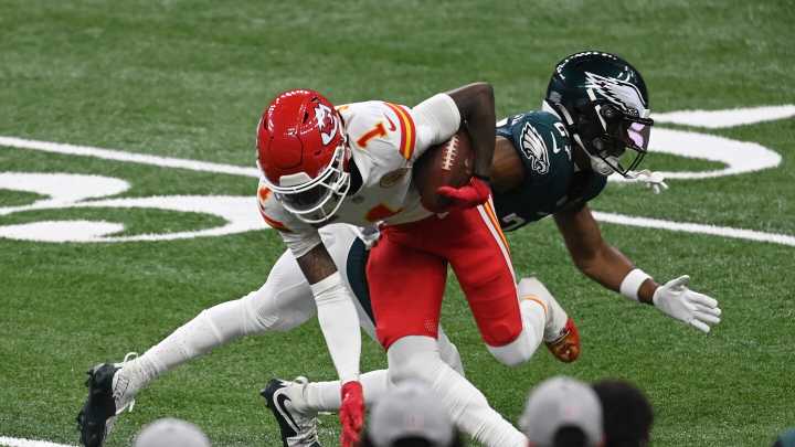 Chiefs rule out Xavier Worthy for Sunday vs. Eagles