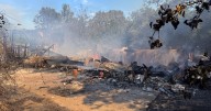 UPDATE: Crews battle fire at empty Dade Co. home on Monday