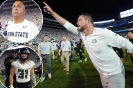 Oregon's walk-off interception seals double OT win over Penn State