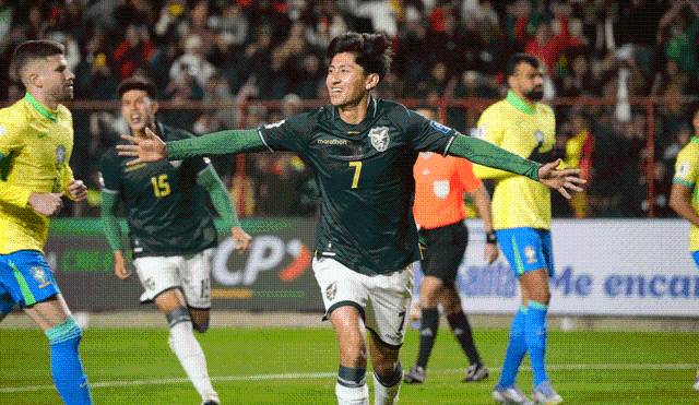 Bolivia 1-0 Brasil el triunfo para meterse en el Mundial 2026