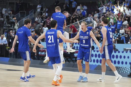 Finland stuns Serbia and Nikola Jokic to reach quarterfinals at EuroBasket