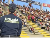 Más de 450 policías garantizarán la seguridad en el partido Deportes Tolima vs Medellín