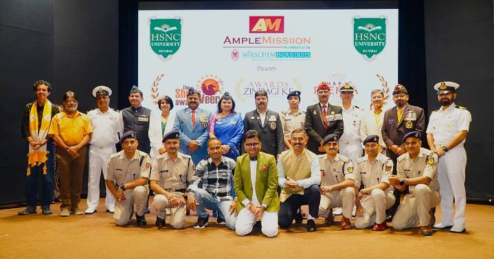 Mumbai: Ample Mission Awards 2025 Honours Unsung Heroes Across Defence, Civic And Cultural Fields