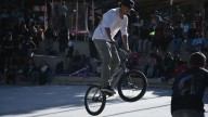 Los bikers brillaron en el FestiJoven: trucos y destreza en el Parque de Mayo