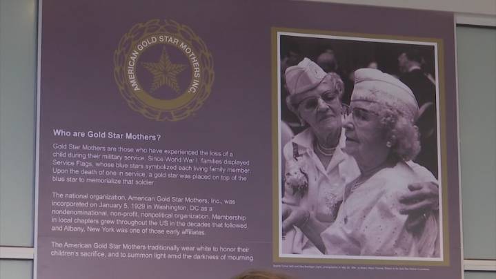 Albany County leaders unveil tribute to Gold Star mothers
