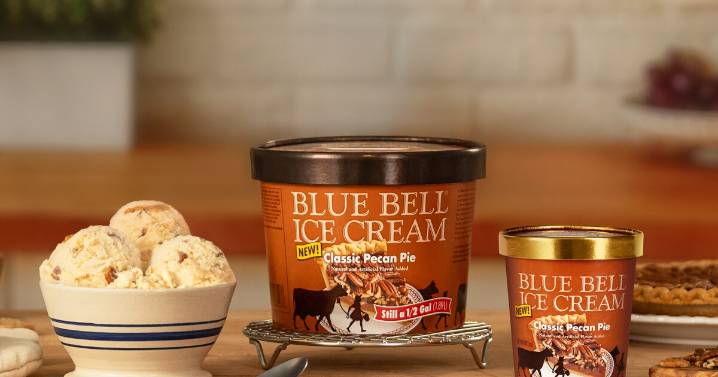 Blue Bell introduces Classic Pecan Pie ice cream flavor