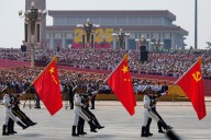 China holds massive military parade in show of force and diplomatic clout
