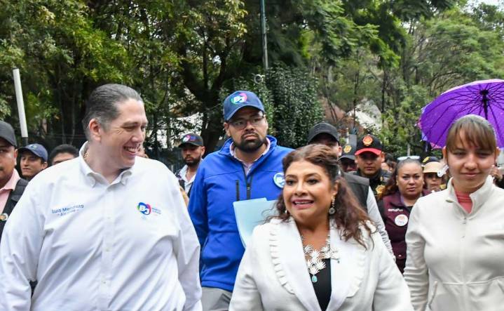Luis Mendoza destaca buena coordinación con Clara Brugada para resolver problemas de vecinos de alcaldía Benito Juárez