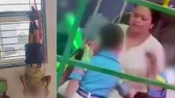 Complaint against Principal for hanging student upside down for not doing homework