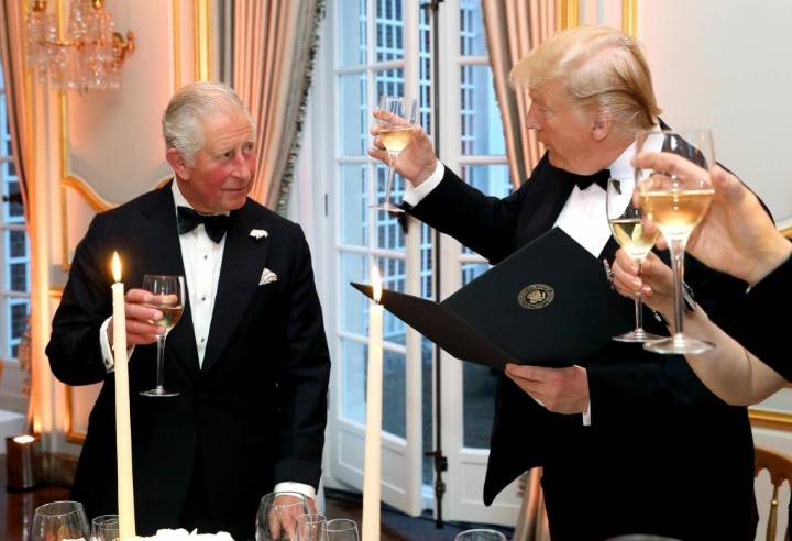 Trump is making a second state visit to the United Kingdom this week